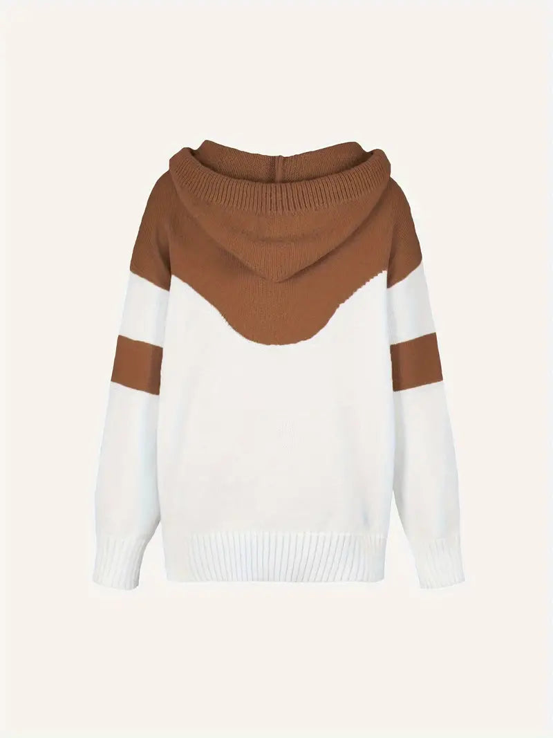 RÍONA™ - Dual-Tone Cosy Hoodie Modehuis-Nederland