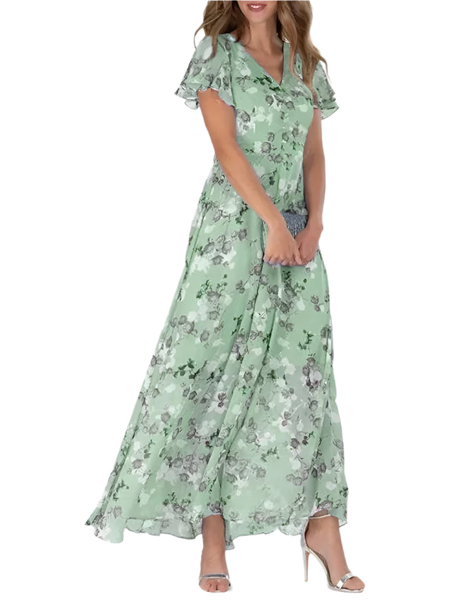 Elegant Midi Dress for Women Modehuis-Nederland