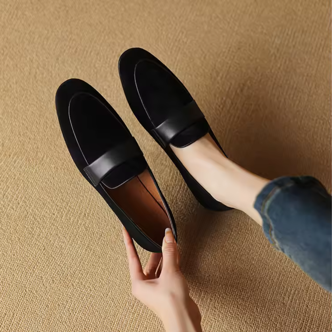 Rhoxanne | Dames platte loafers Modehuis-Nederland