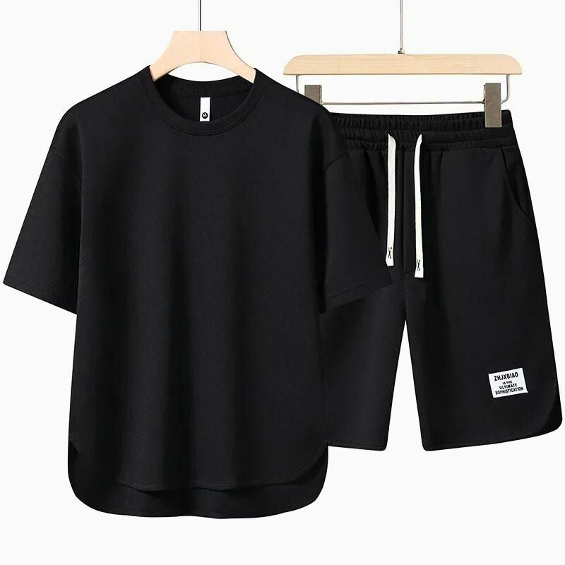 Heren Zomer Set Oversized Lichtgewicht Comfort – Velanso Modehuis-Nederland
