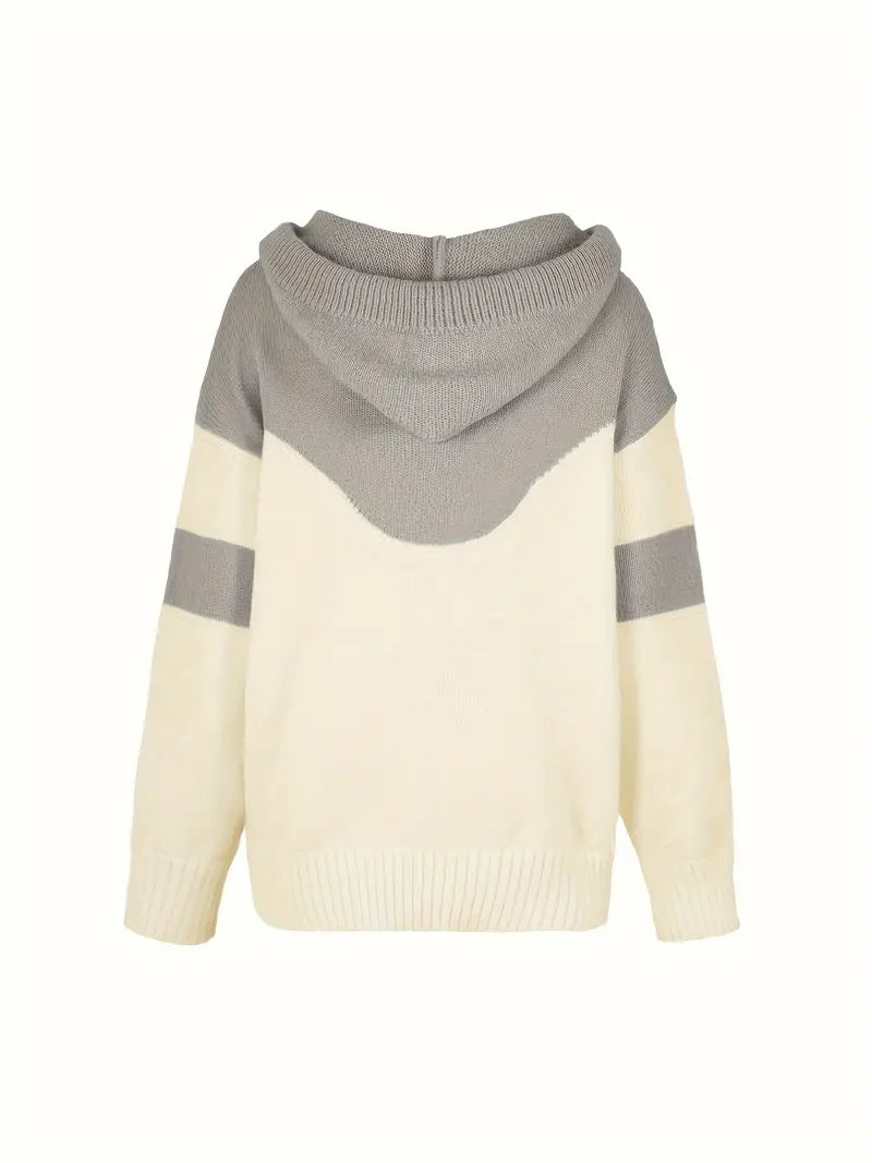 RÍONA™ - Dual-Tone Cosy Hoodie Modehuis-Nederland