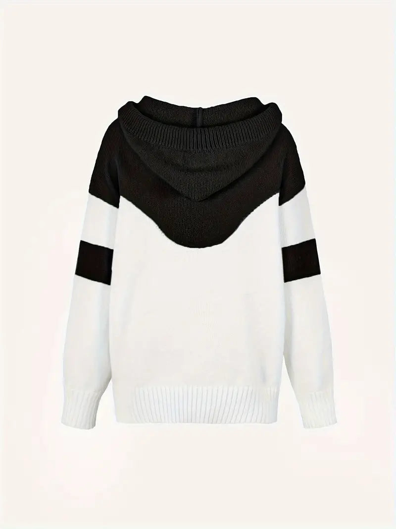 RÍONA™ - Dual-Tone Cosy Hoodie Modehuis-Nederland
