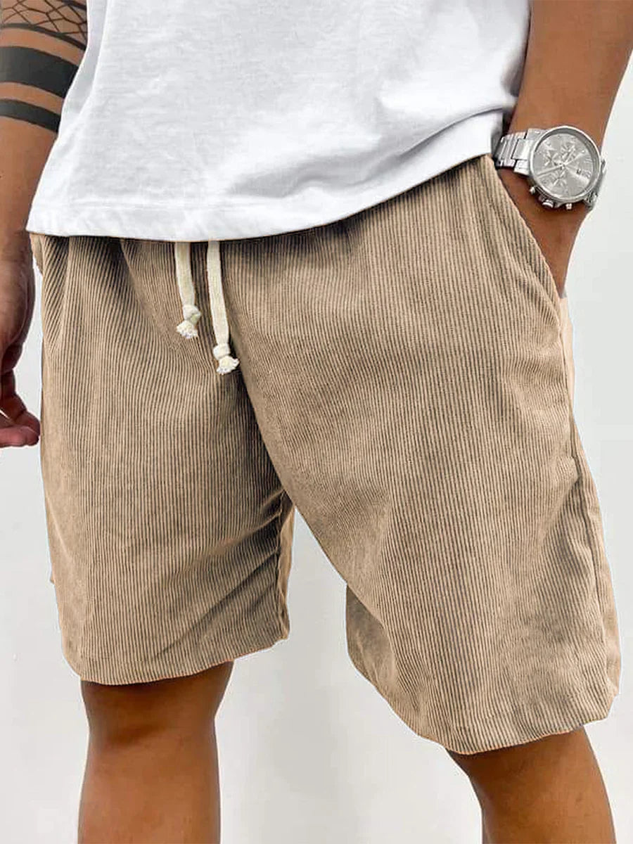 Niels | Corduroy Heren Shorts Modehuis-Nederland