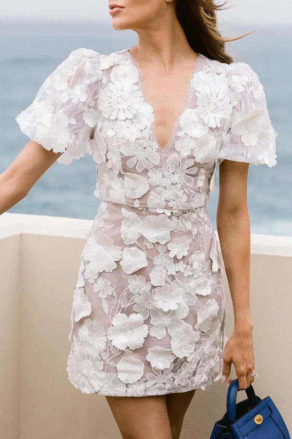 Tindra | Floral Mini Dress Modehuis-Nederland