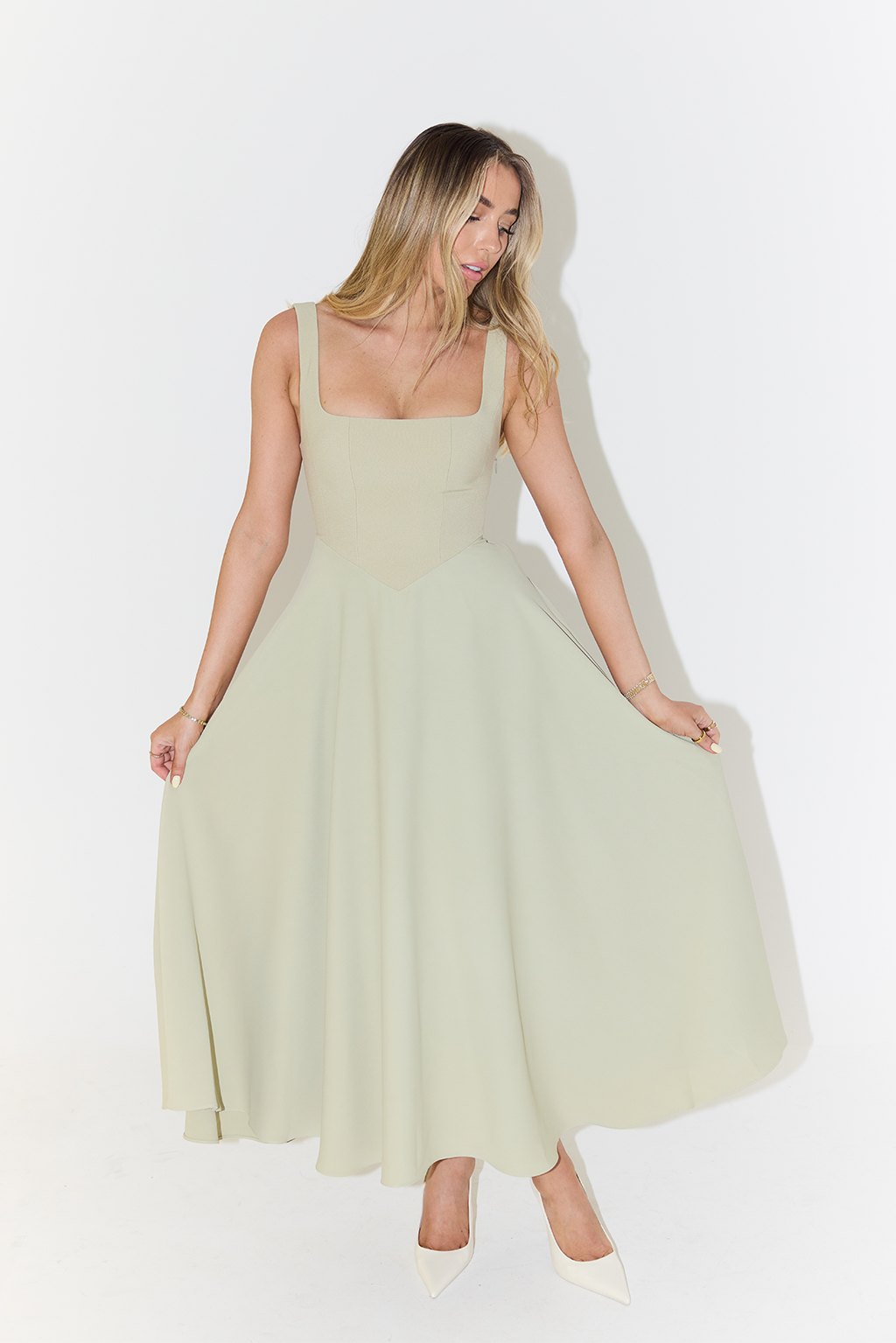 Bonnie | Elegant Midi Dress Modehuis-Nederland