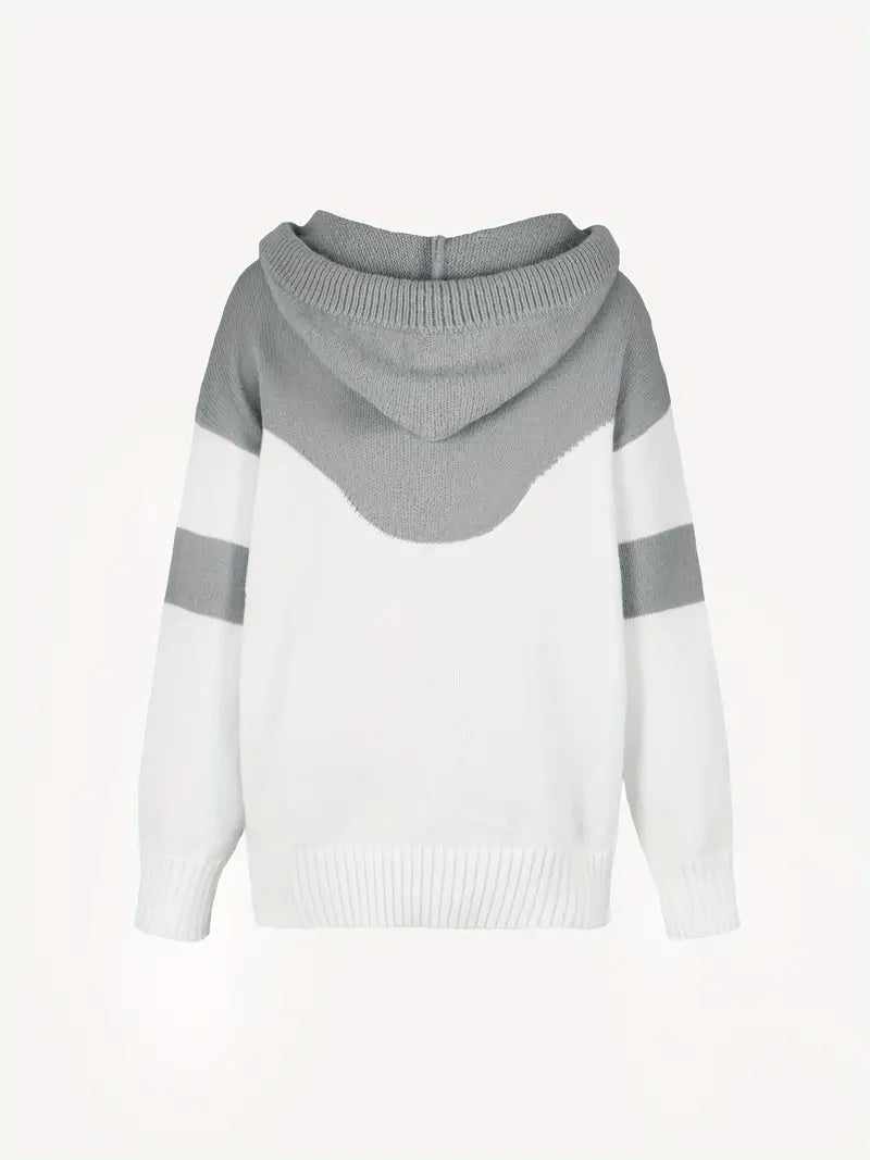 RÍONA™ - Dual-Tone Cosy Hoodie Modehuis-Nederland