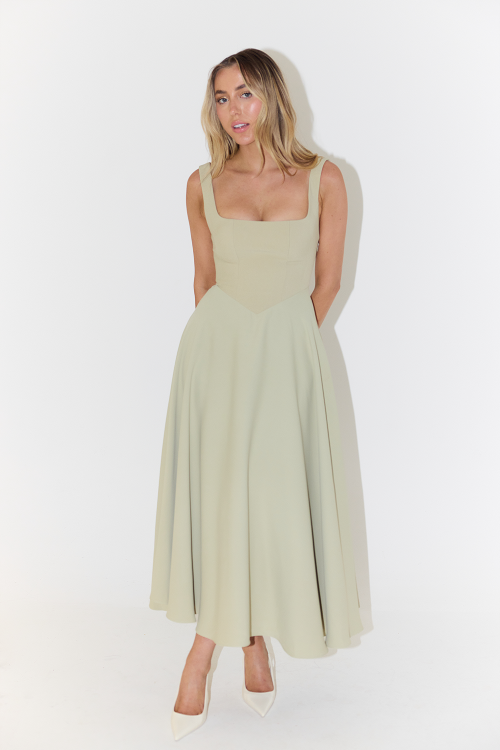 Bonnie | Elegant Midi Dress Modehuis-Nederland