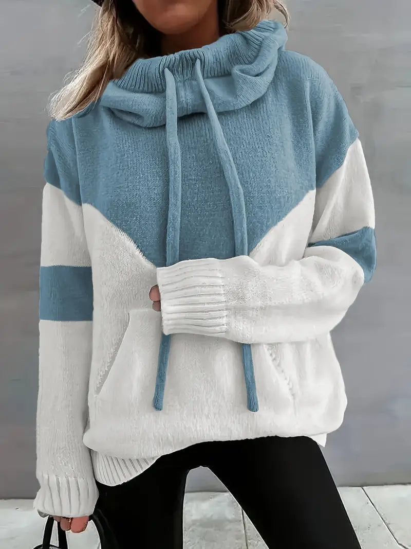 RÍONA™ - Dual-Tone Cosy Hoodie Modehuis-Nederland