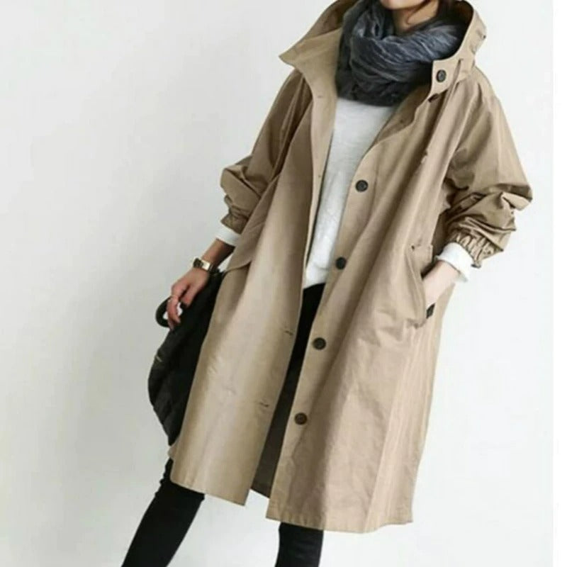Aline | De Elegante Trench Coat Modehuis-Nederland