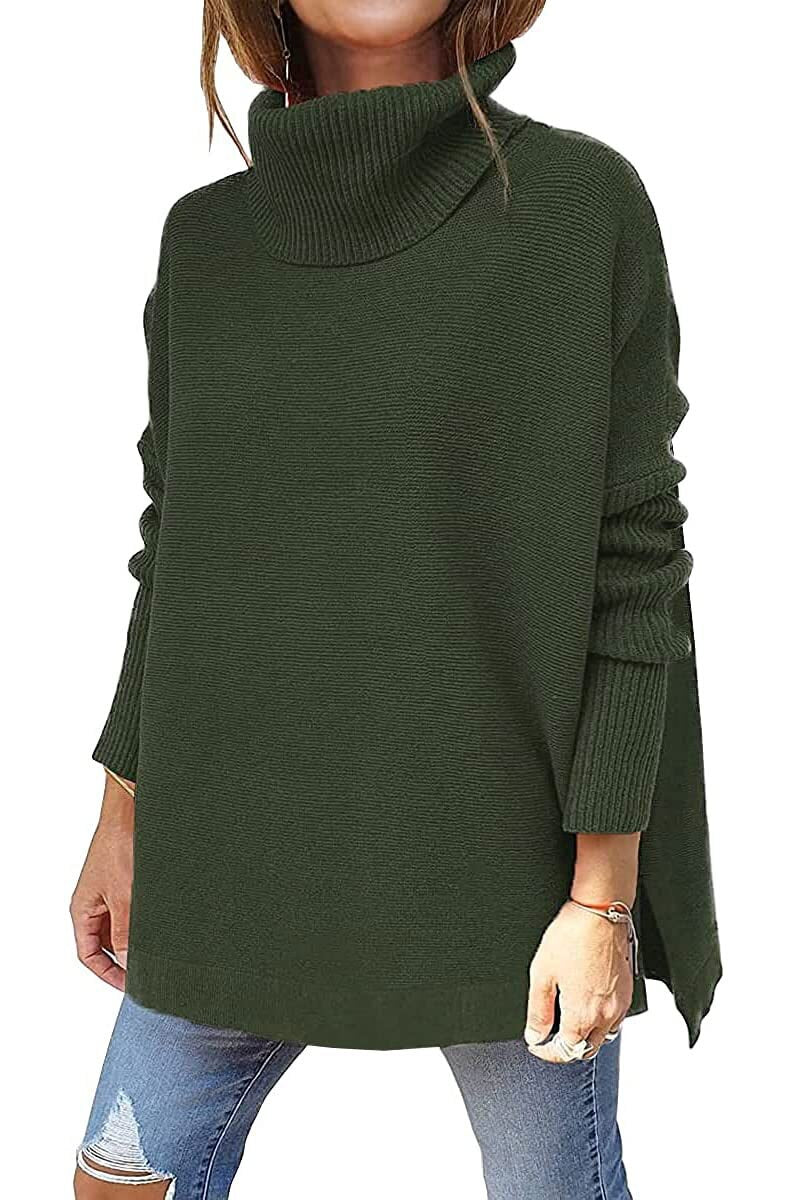 Anna™ - Maglione Dolcevita Oversize in Lana Modehuis-Nederland