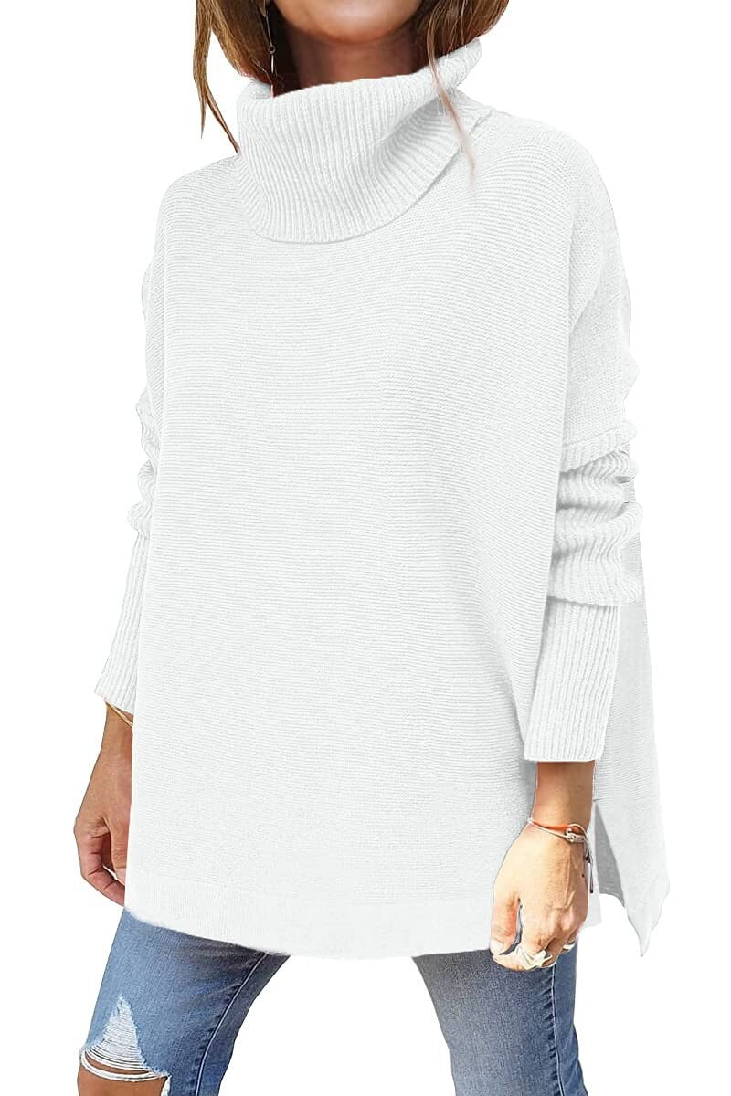 Anna™ - Maglione Dolcevita Oversize in Lana Modehuis-Nederland