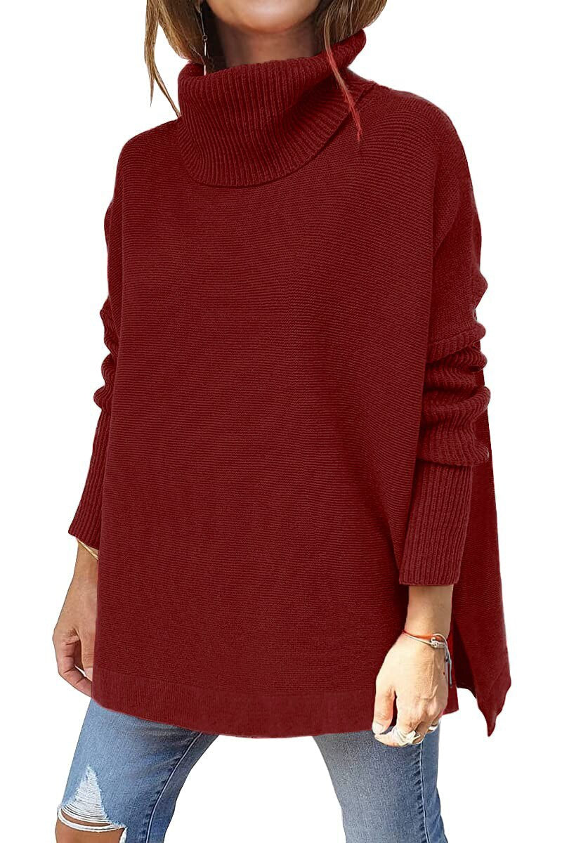 Anna™ - Maglione Dolcevita Oversize in Lana Modehuis-Nederland
