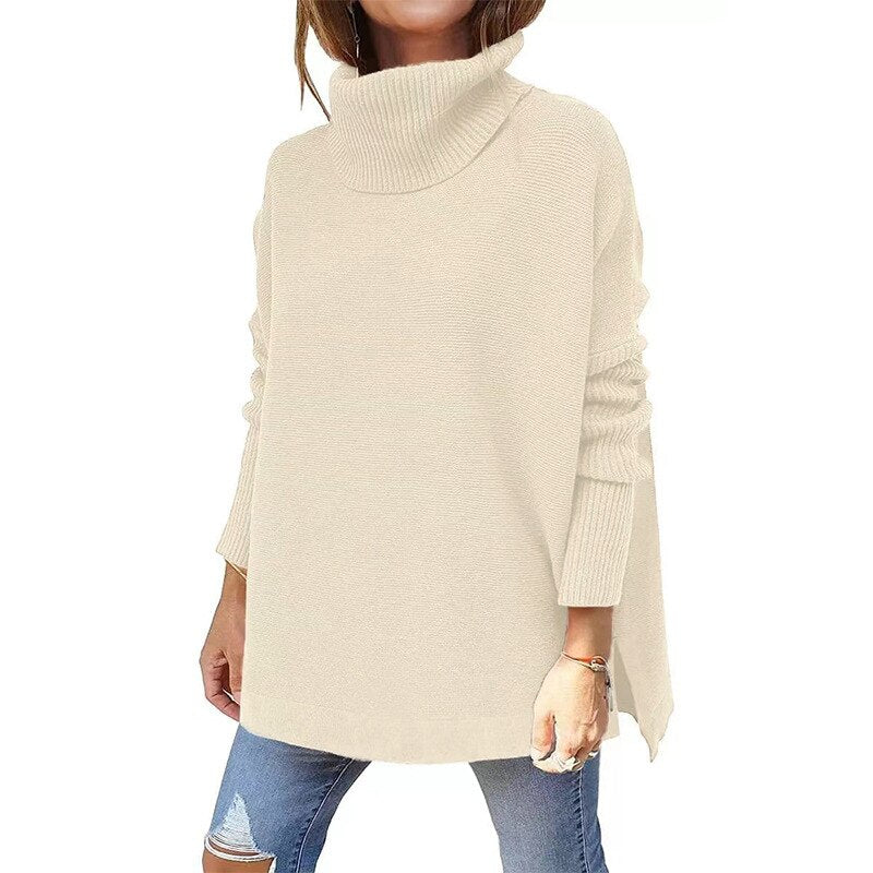 Anna™ - Maglione Dolcevita Oversize in Lana Modehuis-Nederland