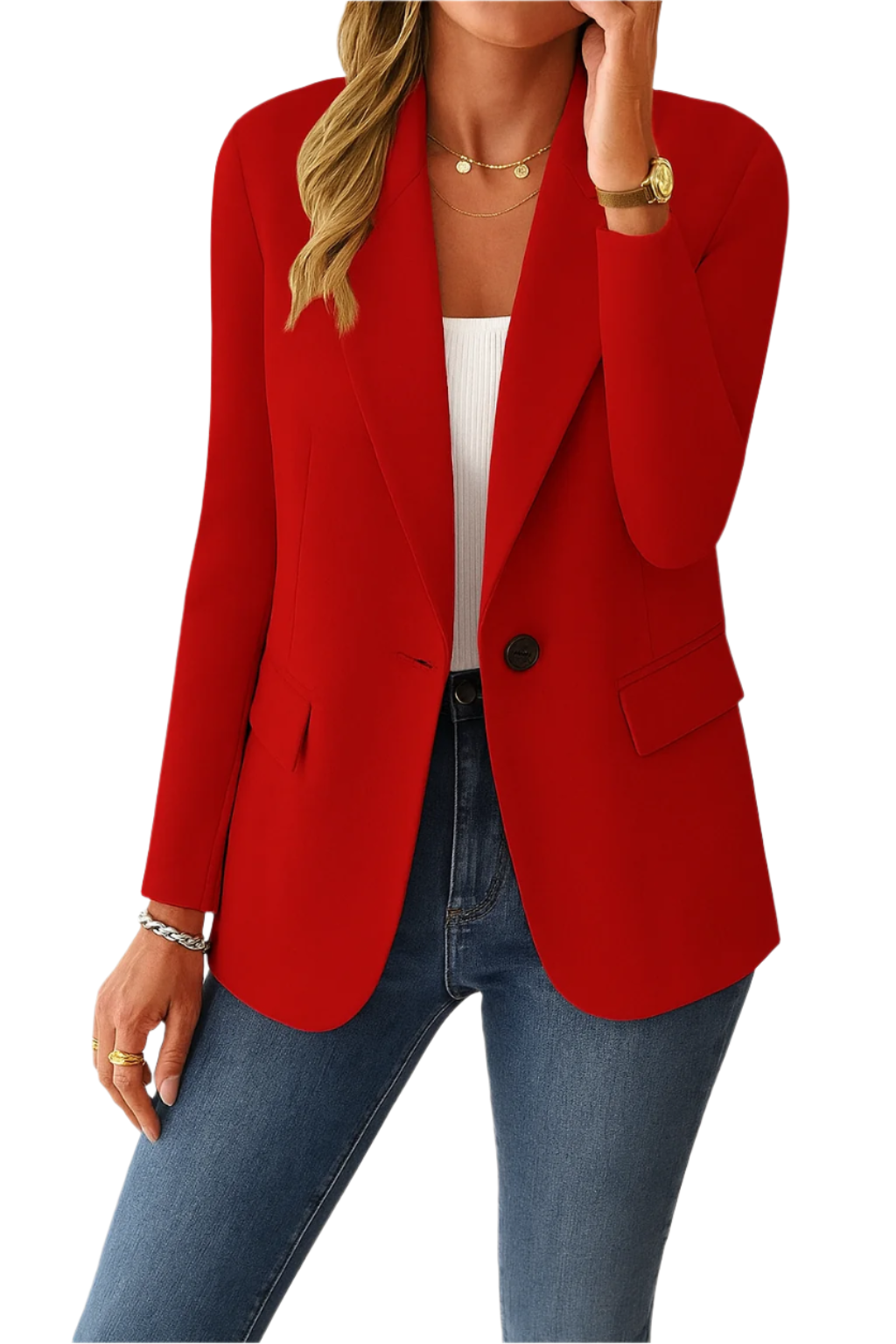 Annelies | Blazer met lange mouwen voor dames Modehuis-Nederland