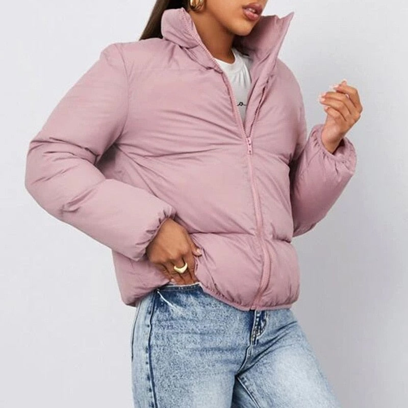 Winter pufferjas voor dames - Penelie Modehuis-Nederland