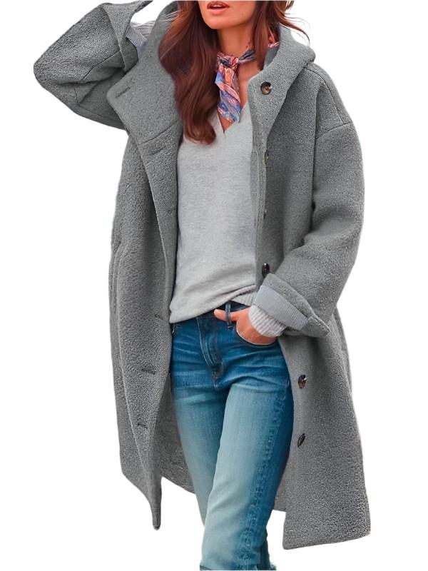 Anouk | Stylish Long Winter Coat Modehuis-Nederland