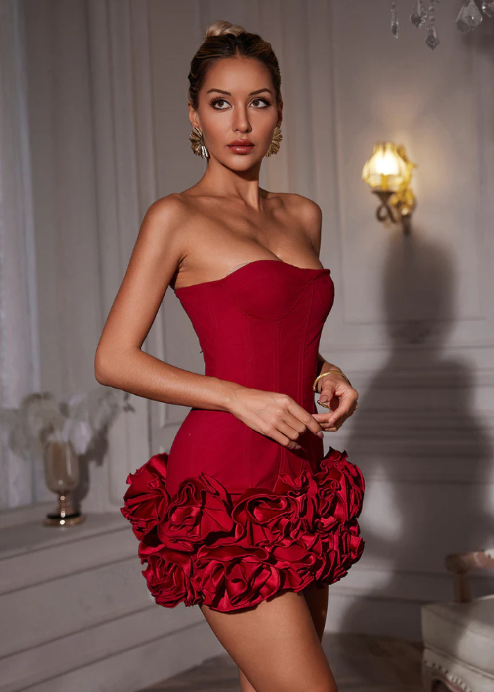 Evie | Corset Mini Dress Modehuis-Nederland