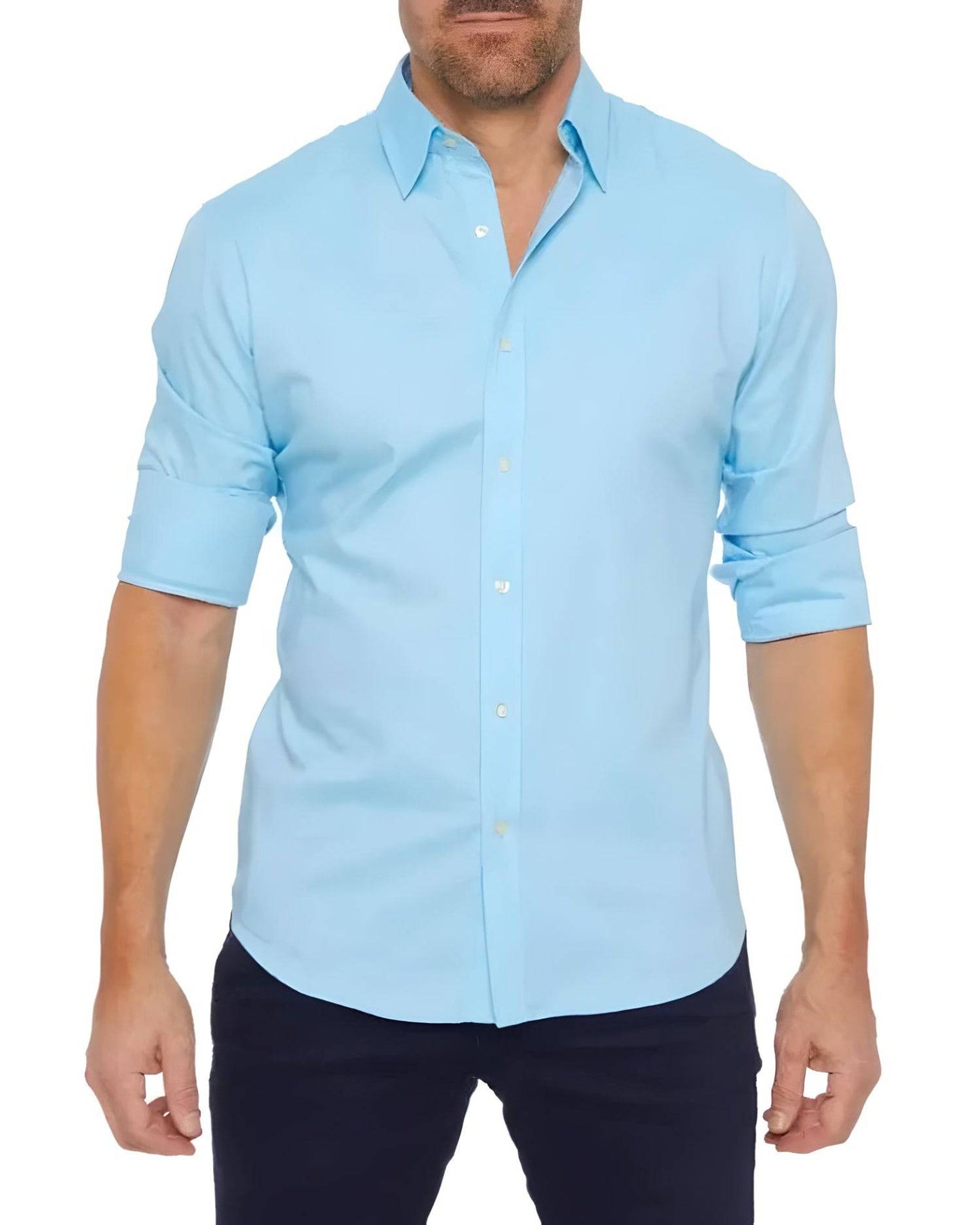 Long Sleeve Shirt With Zip Modehuis-Nederland