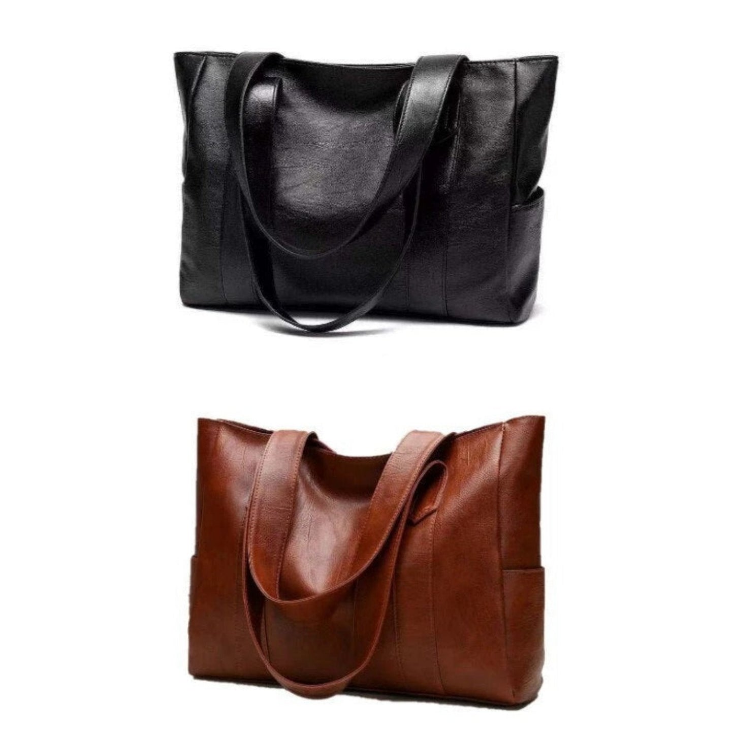 Aira - Vintage Leather Shoulder Bag - Classic - Fashionable Women - For Every Day Modehuis-Nederland