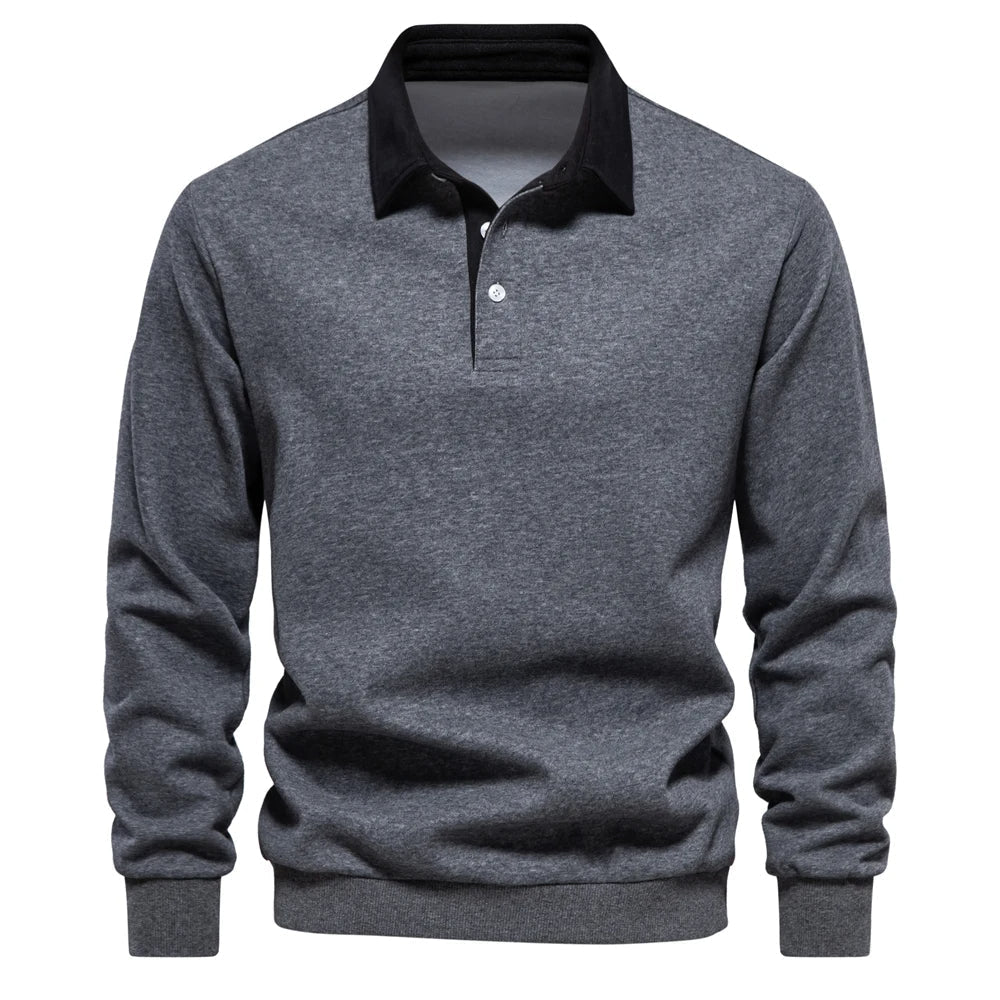TOMSON - Classic Rugby Polo Shirt Modehuis-Nederland