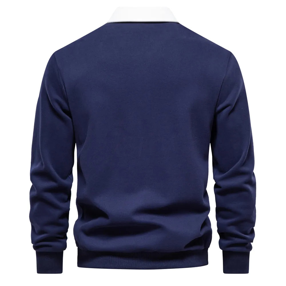 TOMSON - Classic Rugby Polo Shirt Modehuis-Nederland