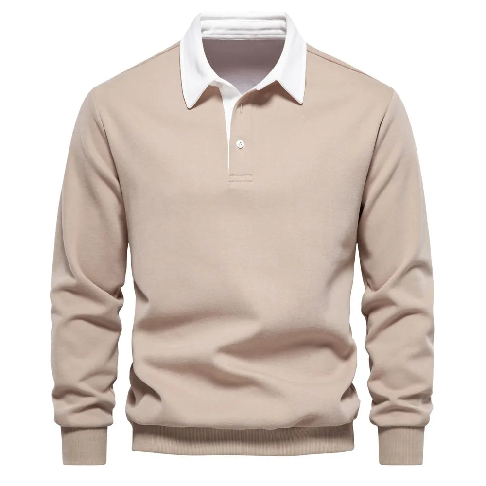 TOMSON - Classic Rugby Polo Shirt Modehuis-Nederland