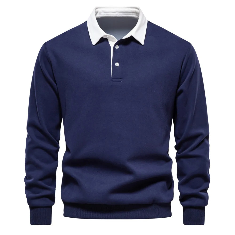 TOMSON - Classic Rugby Polo Shirt Modehuis-Nederland
