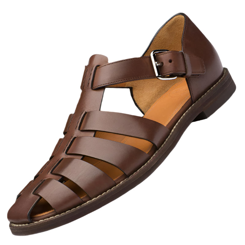 Uniseks gevlochten sandalen met verstelbaar bandje