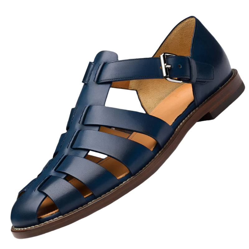 Uniseks gevlochten sandalen met verstelbaar bandje