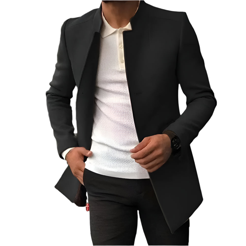 Brunoâ„¢ - Elegante Cappotto da Uomo in Lana Modehuis-Nederland