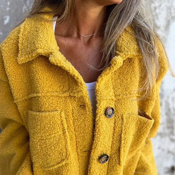Dion™ - Kurze Wolljacke mit Revers Modehuis-Nederland