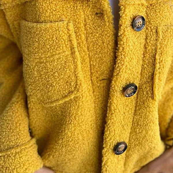 Dion™ - Kurze Wolljacke mit Revers Modehuis-Nederland