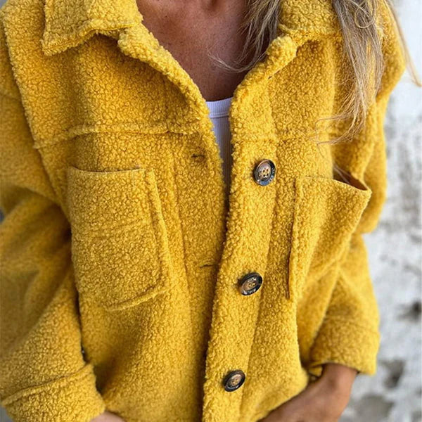 Dion™ - Kurze Wolljacke mit Revers Modehuis-Nederland