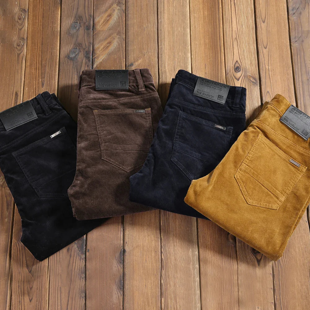 Elastische Corduroy heren broek | Ferdinand Modehuis-Nederland