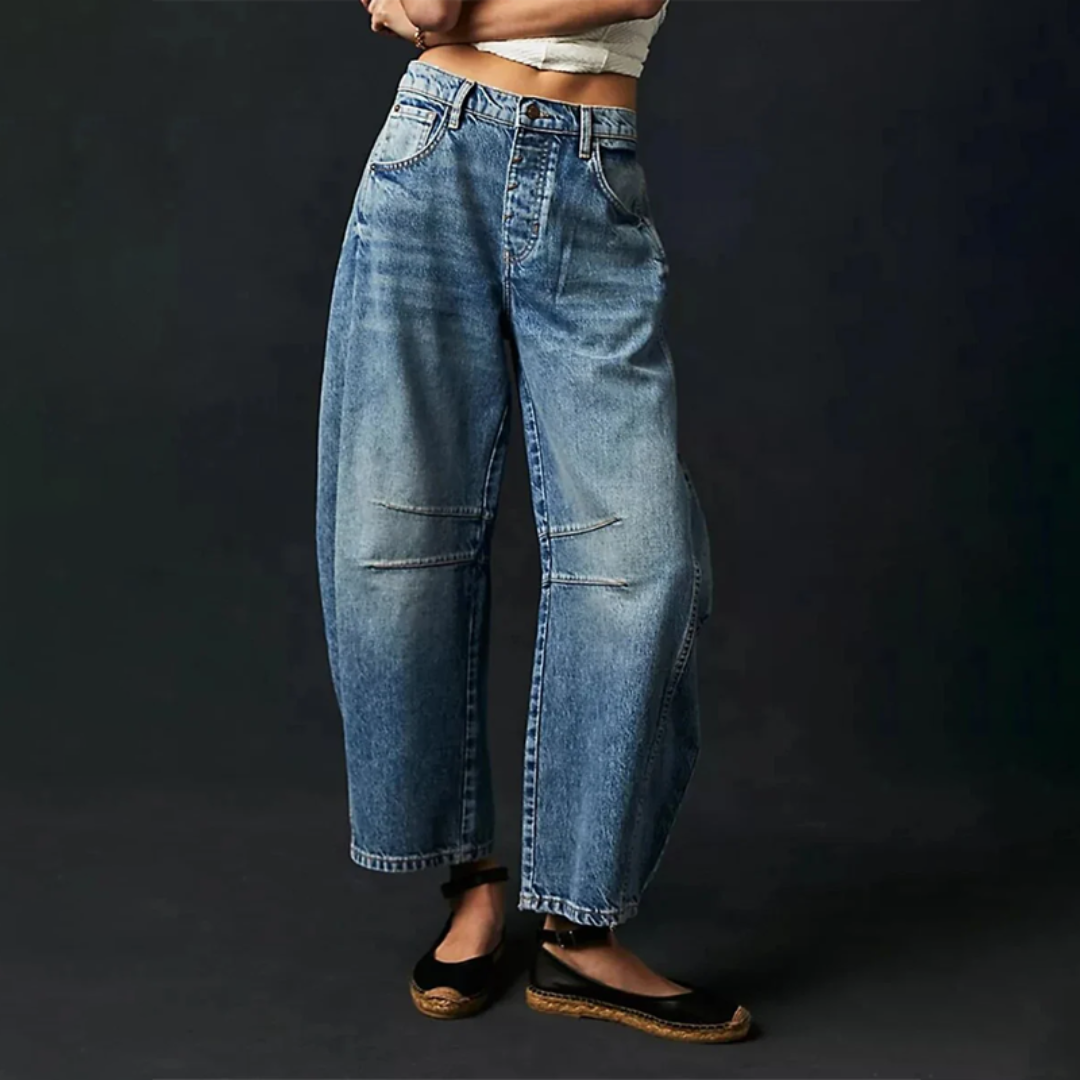 Chiara Relaxed Wijde Jeans Dames