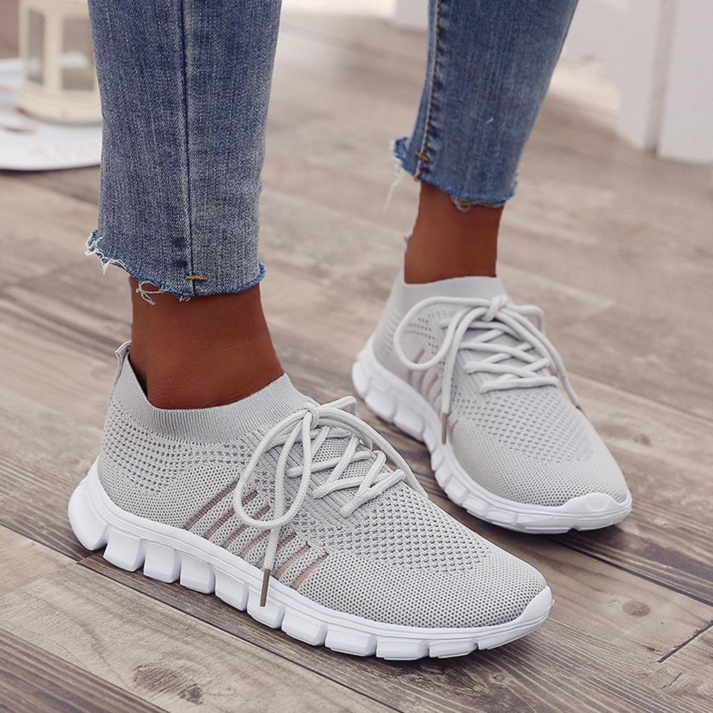 Dames sneakers met slip-on ontwerp