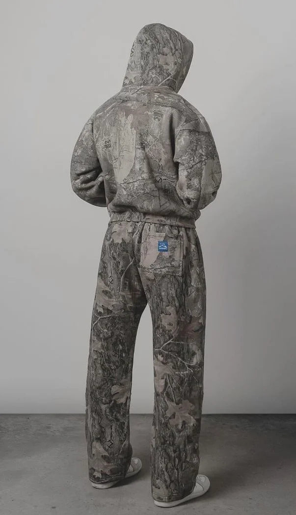 Halo | Casual oversized tweedelig trainingspak voor heren Modehuis-Nederland