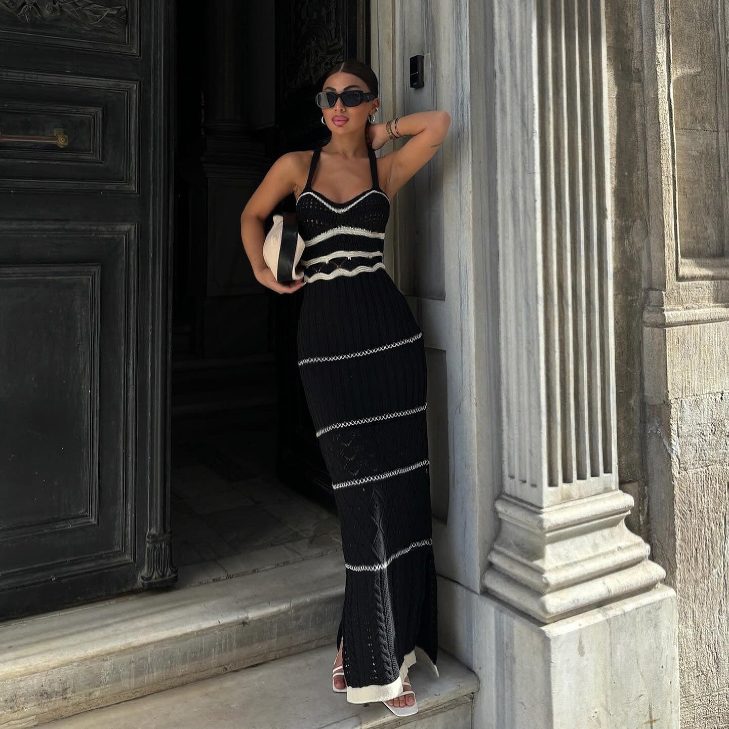 Dual Tone | Maxi Dress Modehuis-Nederland