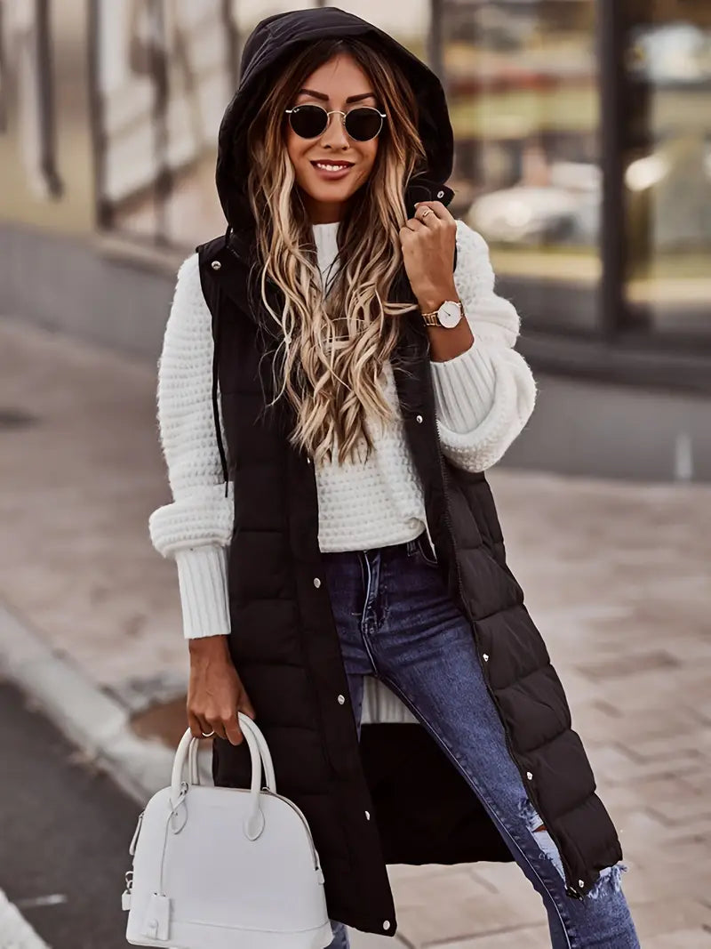 Helena | Long Body Warmer Modehuis-Nederland