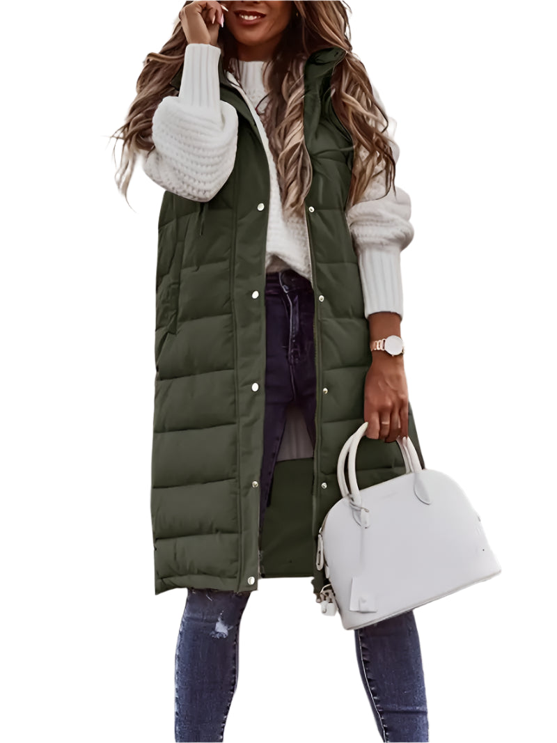Helena | Long Body Warmer Modehuis-Nederland