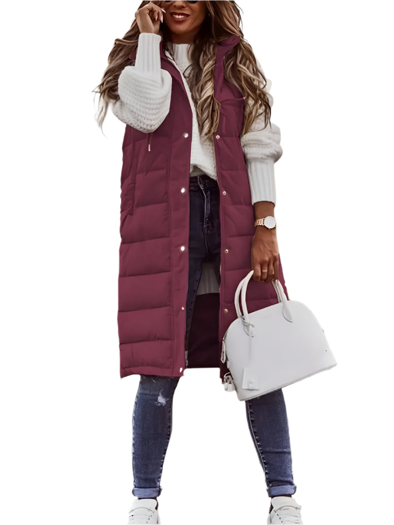 Helena | Long Body Warmer Modehuis-Nederland