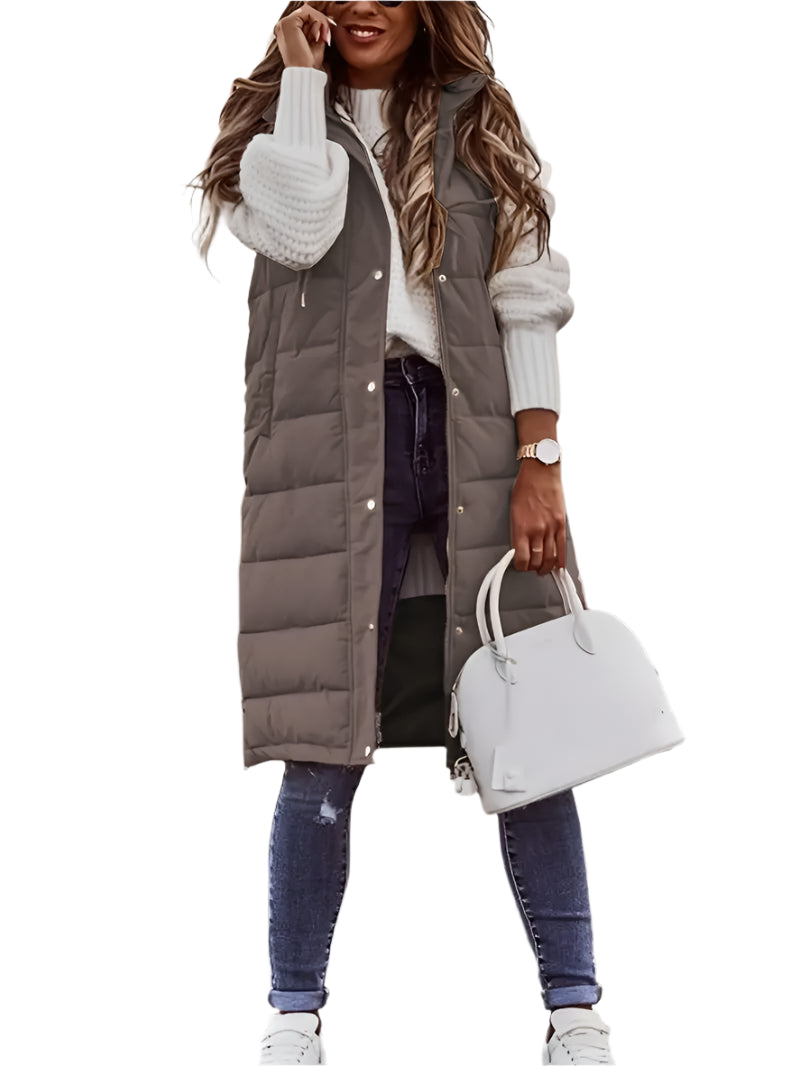 Helena | Long Body Warmer Modehuis-Nederland