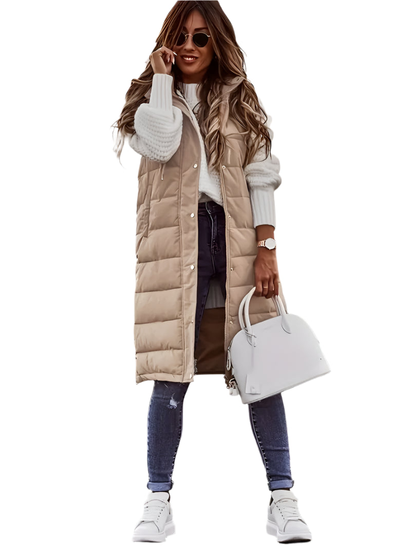 Helena | Long Body Warmer Modehuis-Nederland