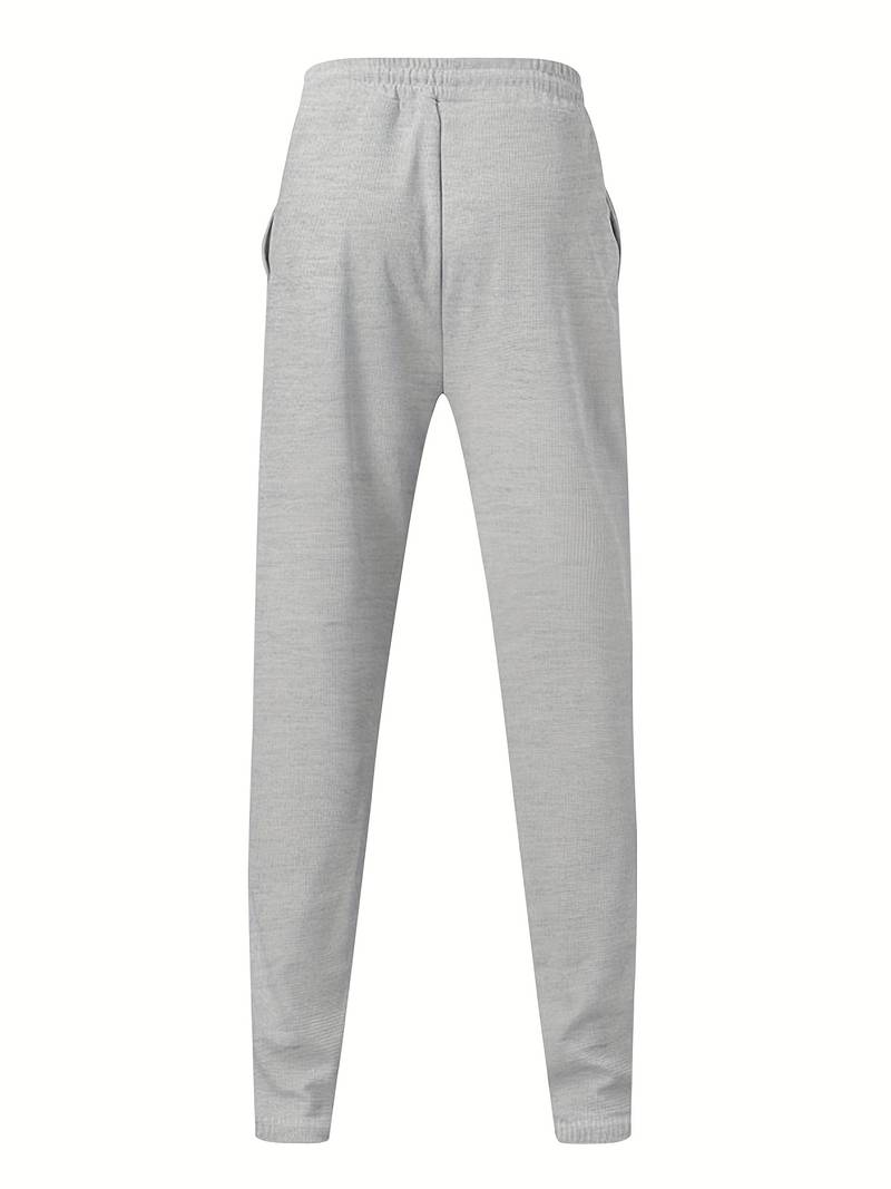Heren trainingspak met halve rits en rechte broek