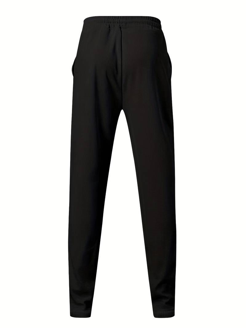 Heren trainingspak met halve rits en rechte broek