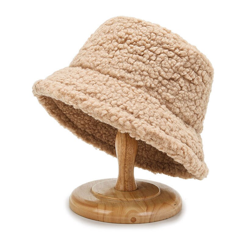 Unisex bucket hoed met warme voering en klassieke vorm