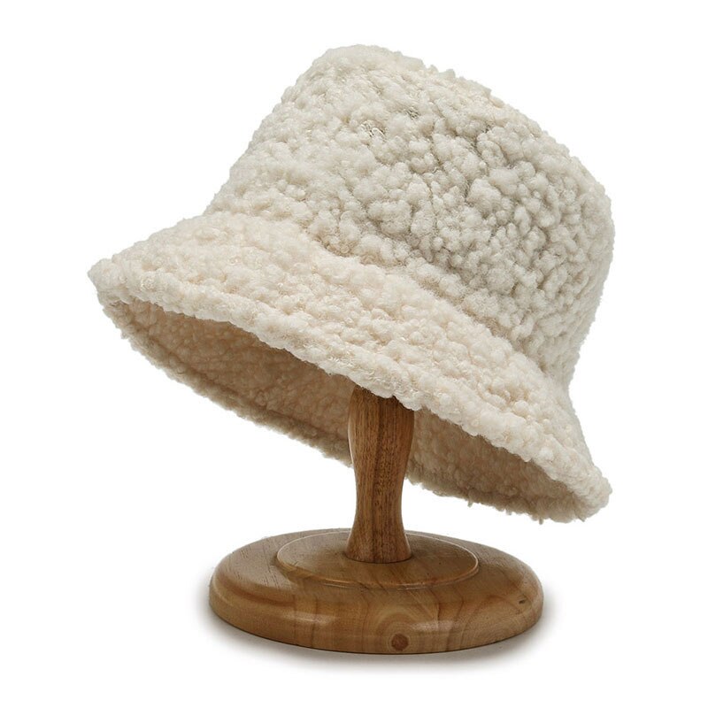 Unisex bucket hoed met warme voering en klassieke vorm