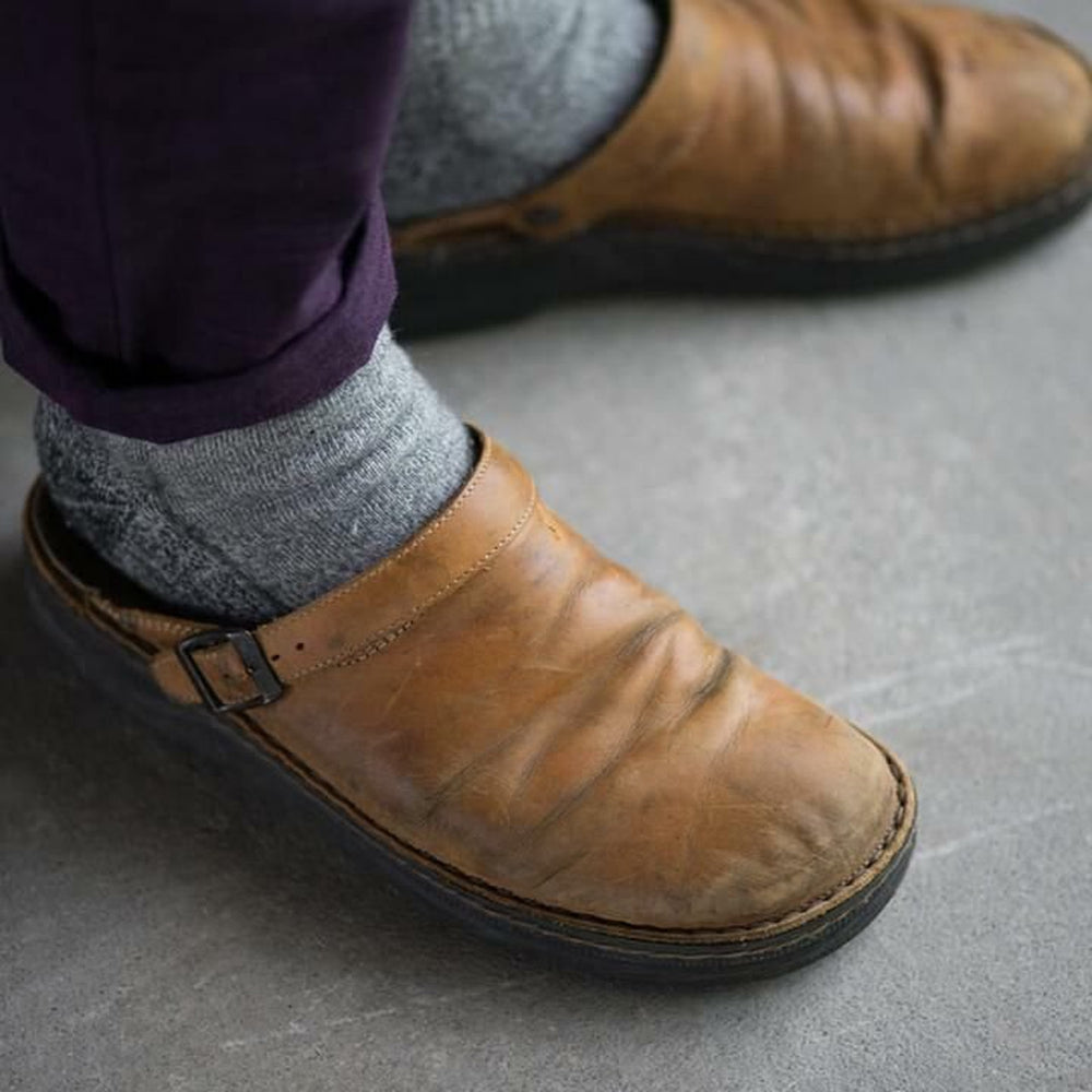 Instappers heren met gewatteerde vorm en zachte voering
