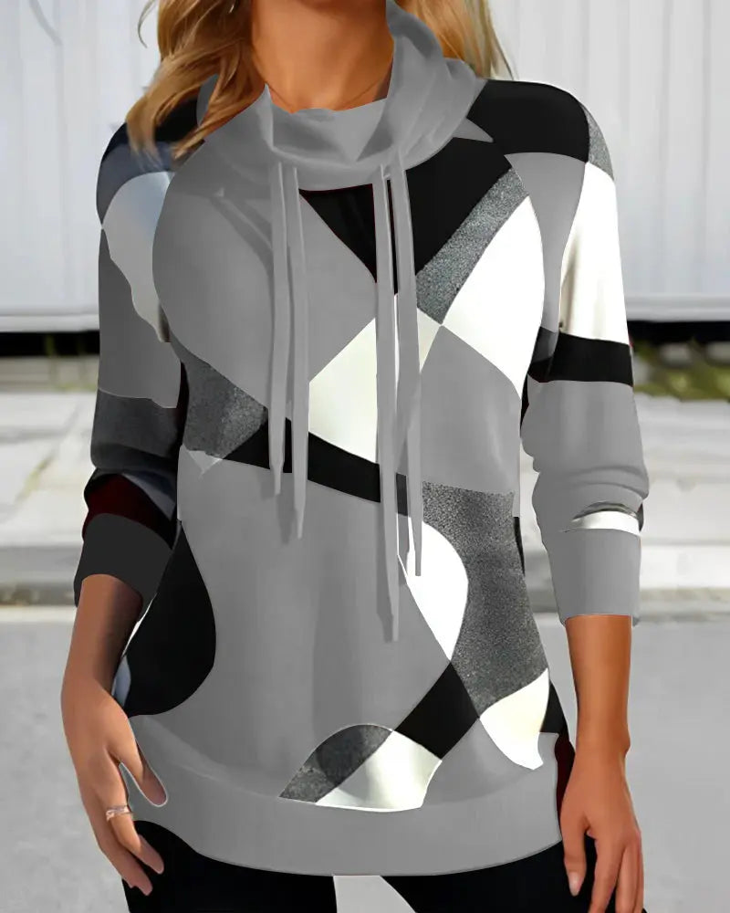 Charmaine | Casual Hoodie Jas Modehuis-Nederland