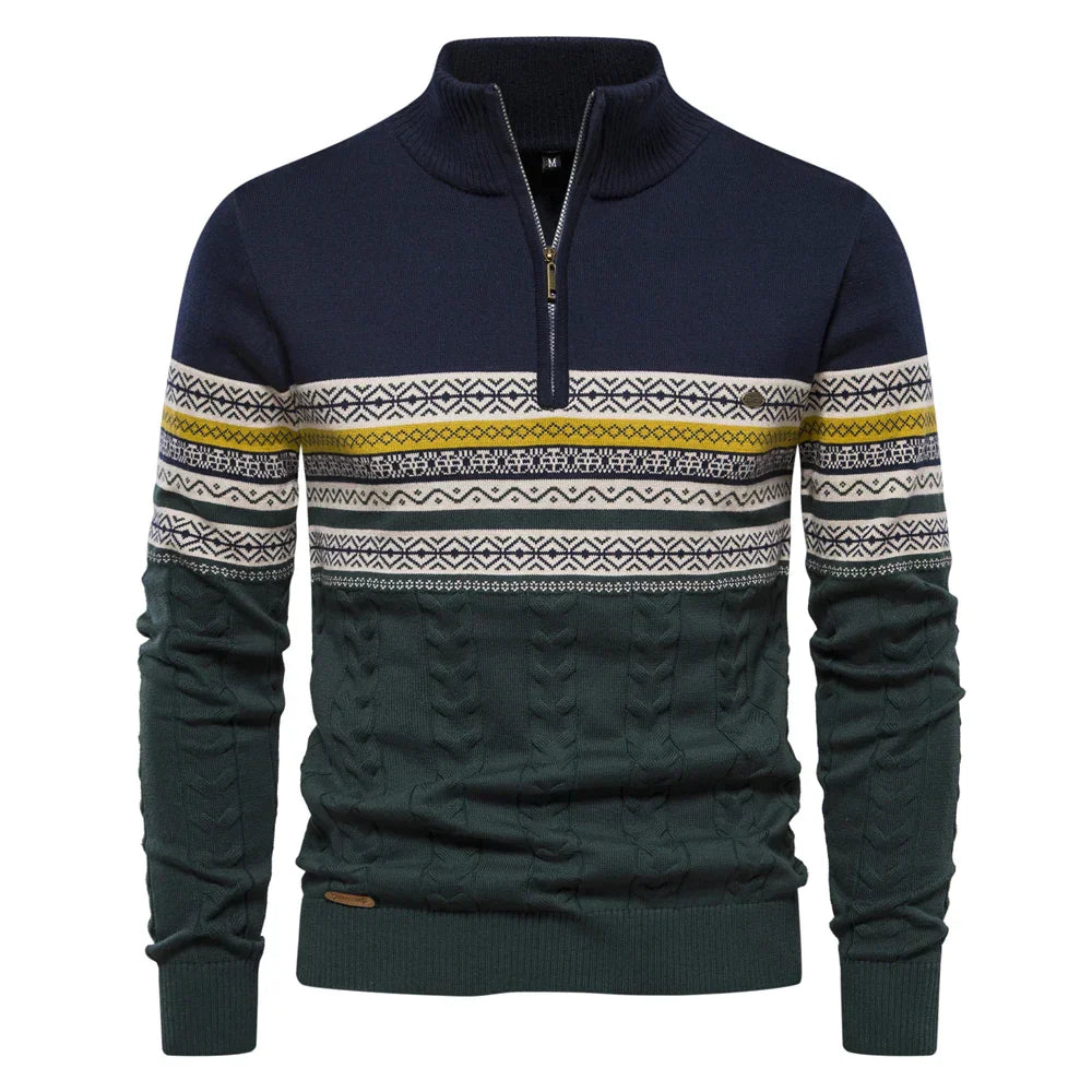 Geraffineerde herentrui met elegante stijl - Diede Modehuis-Nederland